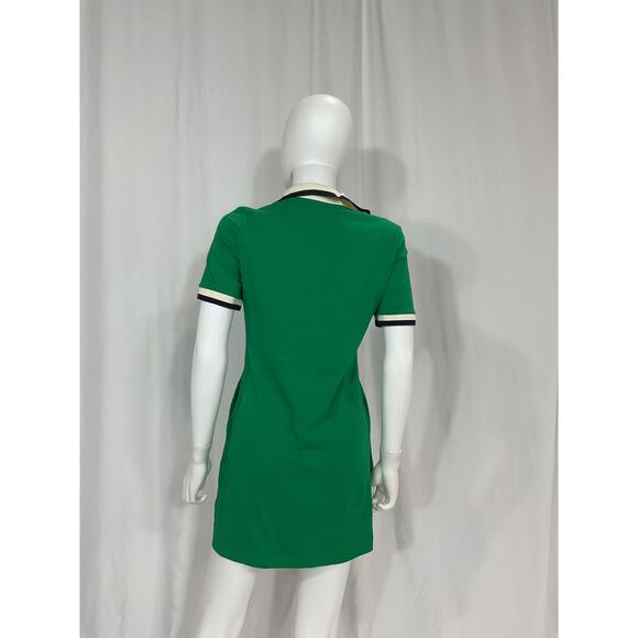 Tuckernuck Green Polo Dress with Navy and White Accents - Picture 3 of 5